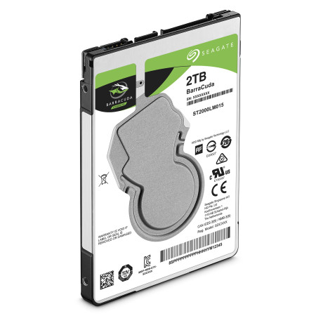 Seagate Barracuda 2.5" vidinis kietasis diskas 2 TB