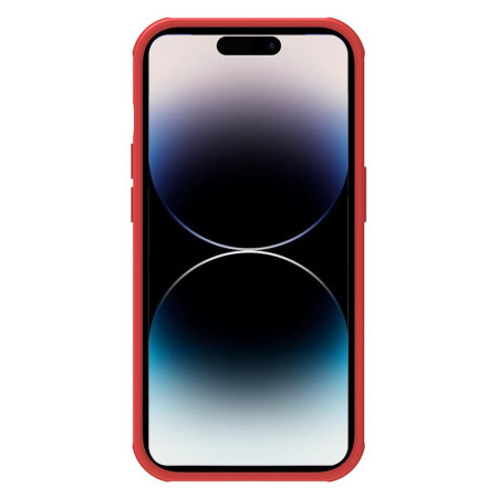 Nillkin Super Frosted Shield Pro dėklas Apple iPhone 14 Pro Max raudonas