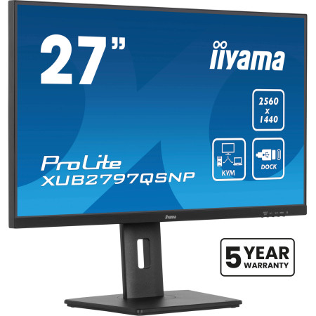 iiyama ProLite XUB2797QSNP-B1 kompiuterio monitorius 27"
