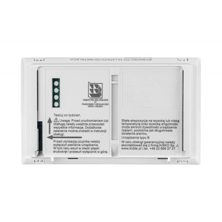 Anglies monoksido detektorius K10LLCO Kidde