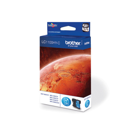 Brother LC1100HYC Originalus Žydras rašalo kasetė