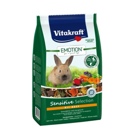 VITAKRAFT EMOTION SENSITIVE maistas triušiams 600 g