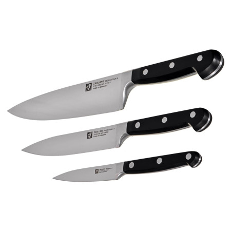 Zwilling Professional S 3 dalių rinkinys juodas
