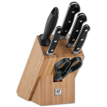 Zwilling Professional S 7 dalių rinkinys mediniame bloke