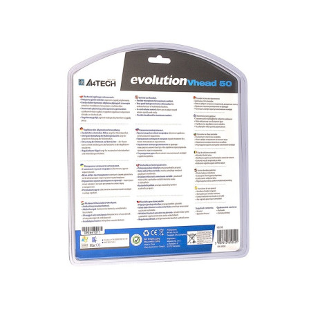 A4Tech HS50 biuro ausinės su mikrofonu