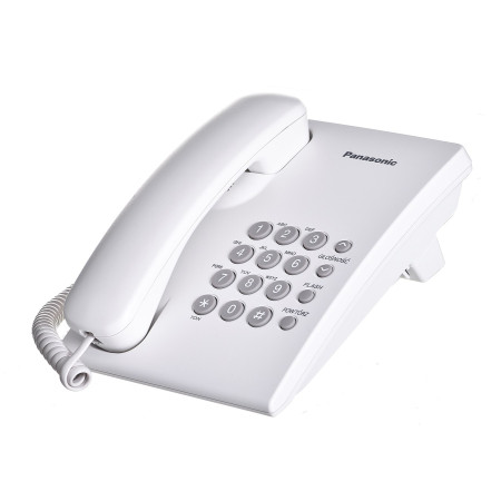 Panasonic KX-TS500PDW telefonas baltas
