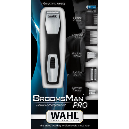 Wahl Groomsman Pro trimeris juodas