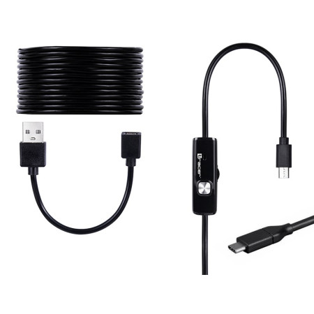 Tracer HardWire 5M 7MM LED USB Endoskopinė Kamera