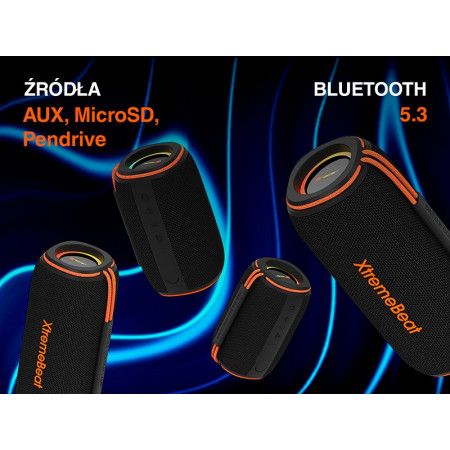 Tracer XtremeBeat Mid TWS Bluetooth garsiakalbis juodas