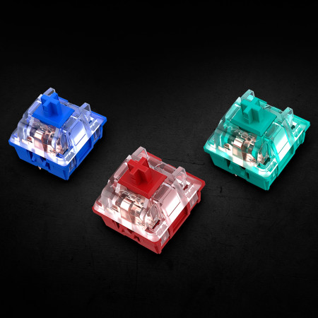HyperX Alloy Origins mechaninė žaidimų klaviatūra - HX Red (US išdėstymas)