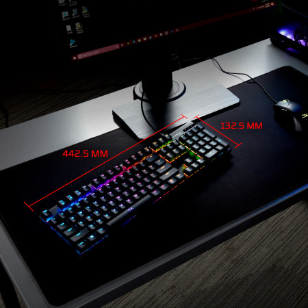 HyperX Alloy Origins mechaninė žaidimų klaviatūra - HX Red (US išdėstymas)