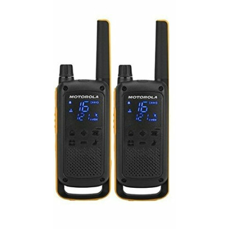 Motorola Talkabout T82 Extreme Twin Pack abipusio radijo ryšio įrenginys 16 kanalų Juoda, Oranžinė