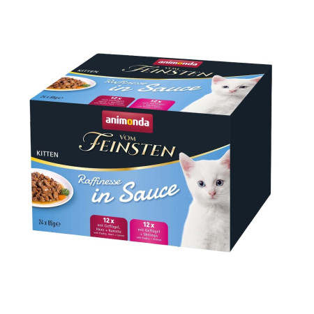 ANIMONDA Vom Fensten Raffinesse Mixpack Kačiukams 24x85g