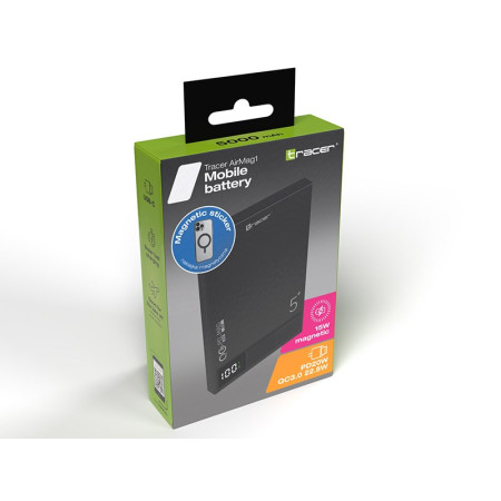Tracer AirMag1 5000 mAh PD20W+15W Mag