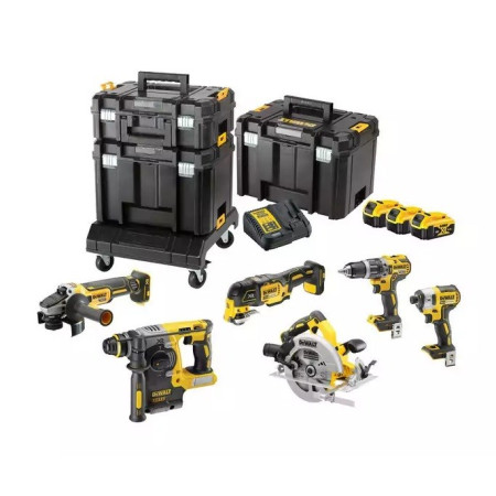 DeWalt 18V XR 6 dalių rinkinys