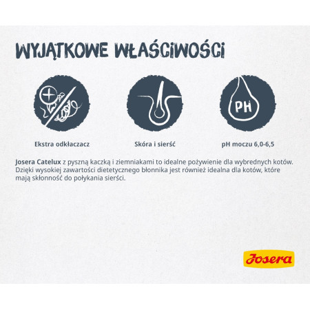 JOSERA Catelux 10kg sausieji kačių ėdalai