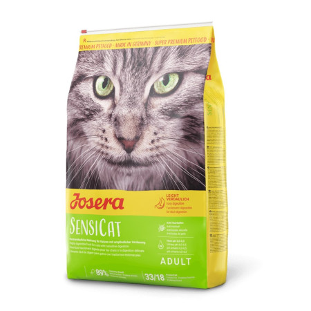 JOSERA SensiCat 10kg sausieji kačių ėdalai