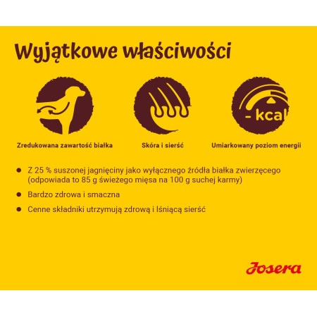 Josera Lamm&Reis sausa šunų maistas 12,5kg