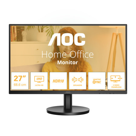 AOC B3 U27B3A kompiuterio monitorius 27 colių 4K Ultra HD