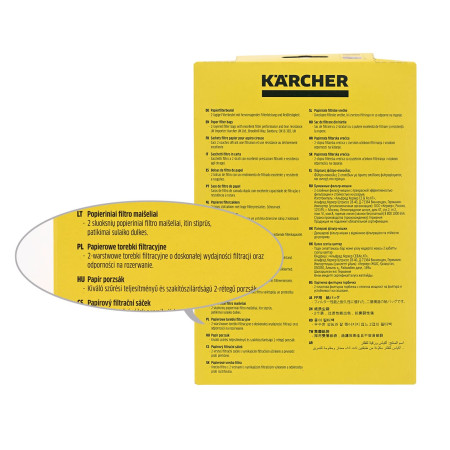 Karcher filtravimo maišeliai 6.904-322.0