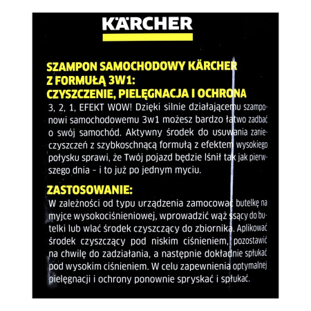 Karcher RM 610 1l automobilių šampūnas 3in1