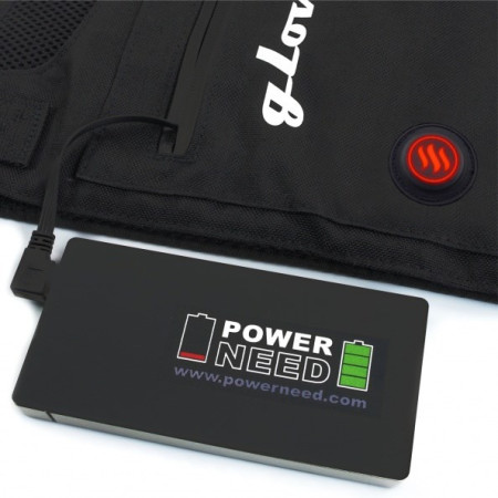 GLOVII universali šildoma liemenė juoda