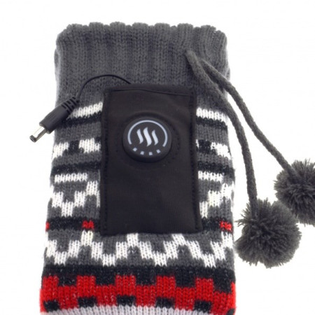 Glovii šildomos šlepetės su kojinėmis 36-43, daugiaspalvės