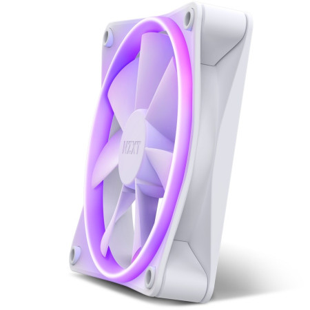 NZXT F120 RGB 120mm aušinimo ventiliatorius baltas