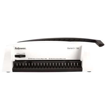 Fellowes Starlet 2+ žiedinis segtuvas Pilkas, Baltas