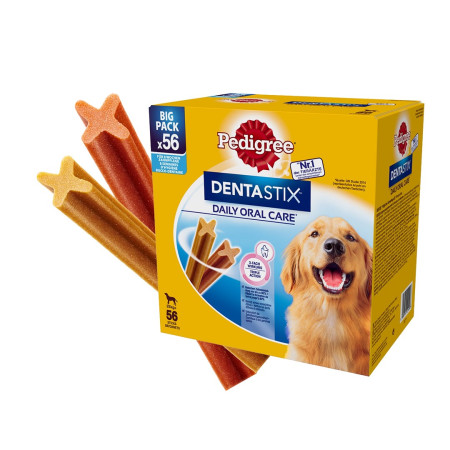 PEDIGREE Dentastix Maxi - dantų skanėstas didelėms šunų veislėms - 8x7vnt