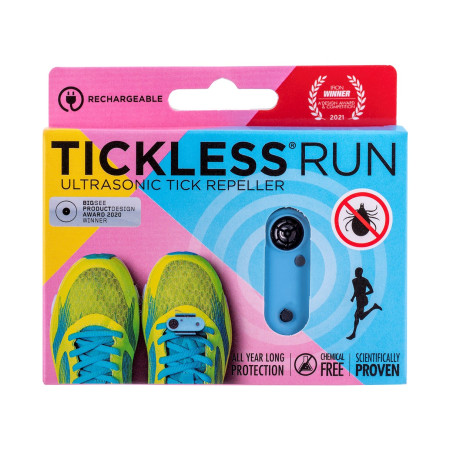 Klesčių atbaidiklis žmonėms Tickless Run mėlynas