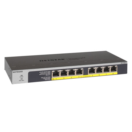 Netgear GS108LP-100EUS 8-port POE jungiklis