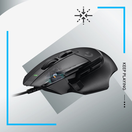 Logitech G502 X Juoda Pelė