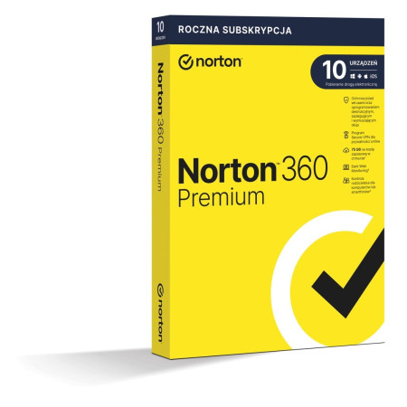 Norton 360 Premium - 10 įrenginių - metinė licencija