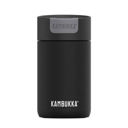 Kambukka Olympus Jet Black 300ml (10oz) juodas