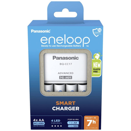 Panasonic Smart + 4x AA Eneloop 2000 mAh