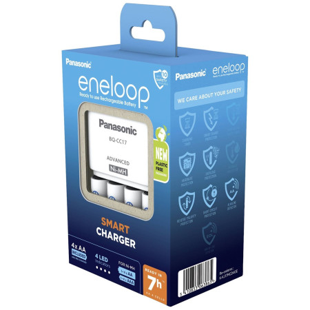 Panasonic Smart + 4x AA Eneloop 2000 mAh