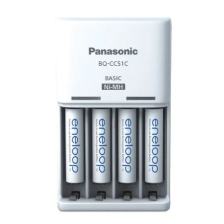 Panasonic Basic + 4x AAA Eneloop 800 mAh