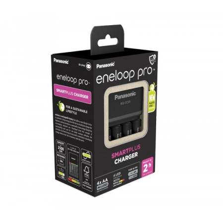 Panasonic Eneloop BQ-CC55 + 4 x R6/AA Eneloop Pro 2500 mAh