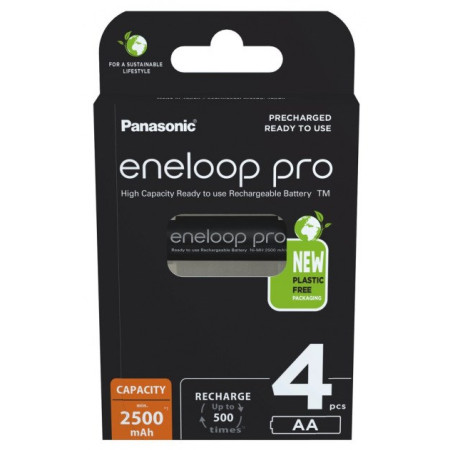 Panasonic Eneloop Pro AA 2500mAh 4 vnt.