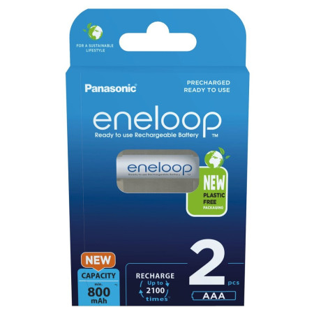 Panasonic Eneloop AAA 800mAh 2 vnt.