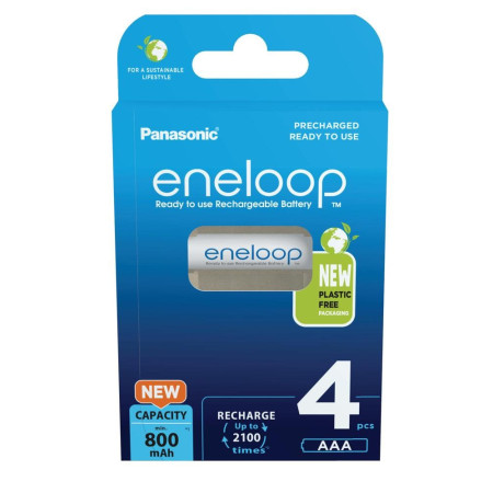 Panasonic Eneloop AAA 800mAh 4 vnt.