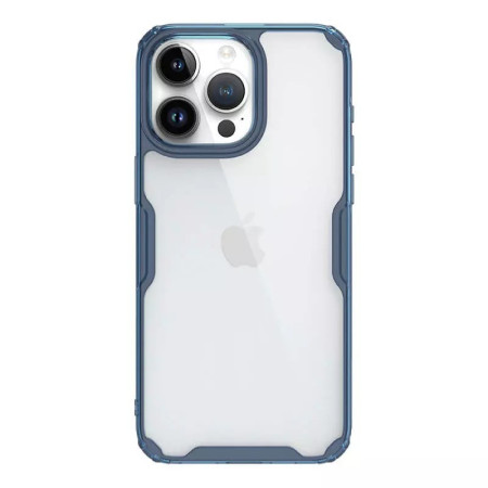 Nillkin Nature TPU Pro dėklas Apple iPhone 15 Plus mėlynas