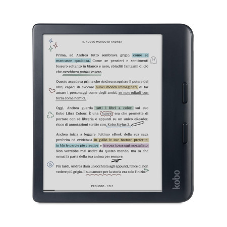 Kobo Libra Colour juodas