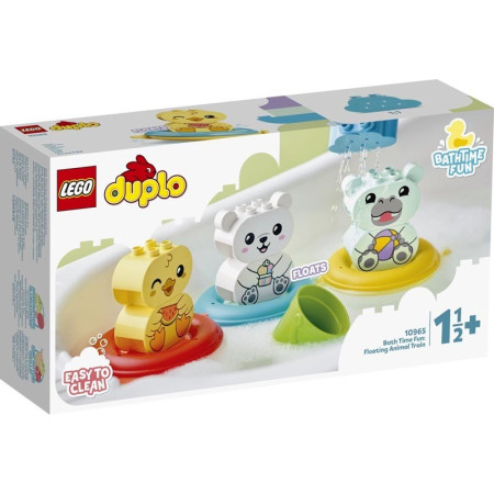 LEGO Duplo 10965 Kąpimo pramogos: Plaukiojantis traukinys su gyvūnais