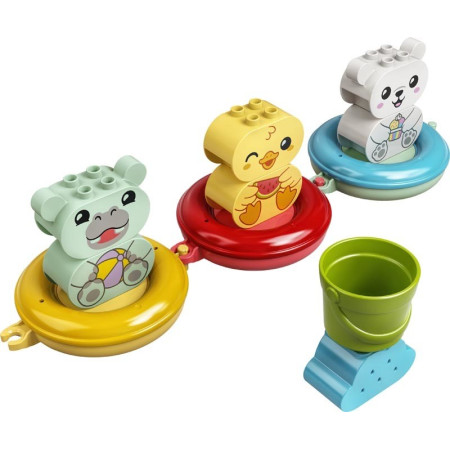 LEGO Duplo 10965 Kąpimo pramogos: Plaukiojantis traukinys su gyvūnais