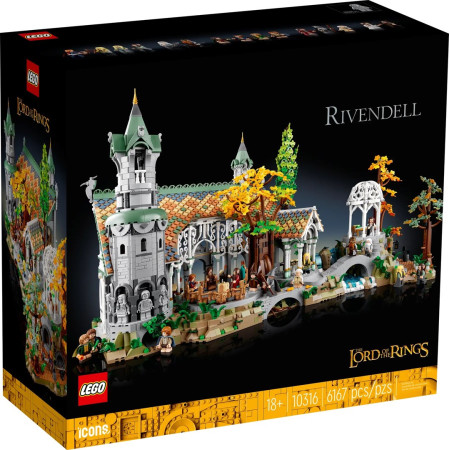 LEGO Icons 10316 Žiedų Valdovas Rivendell