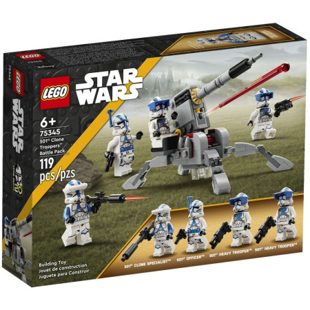 LEGO Star Wars TM 75345 501-ojo legiono klonų kareiviai