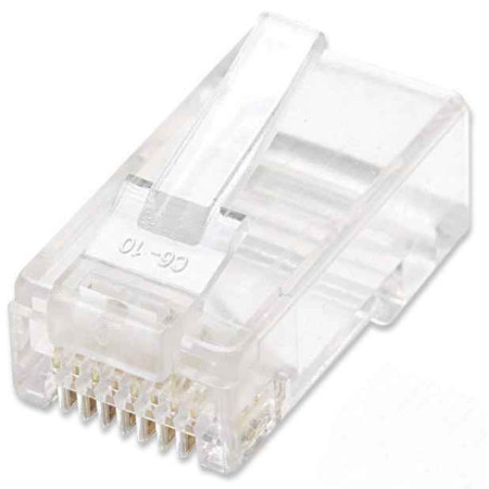 Intellinet 502399 laido jungtis RJ-45 Permatomas