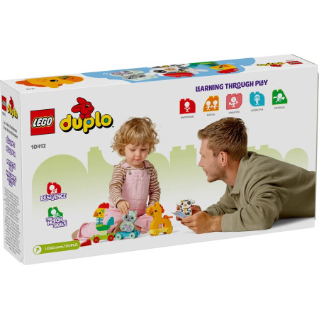LEGO Duplo 10412 Mano Pirmasis Traukinys su Gyvūnais